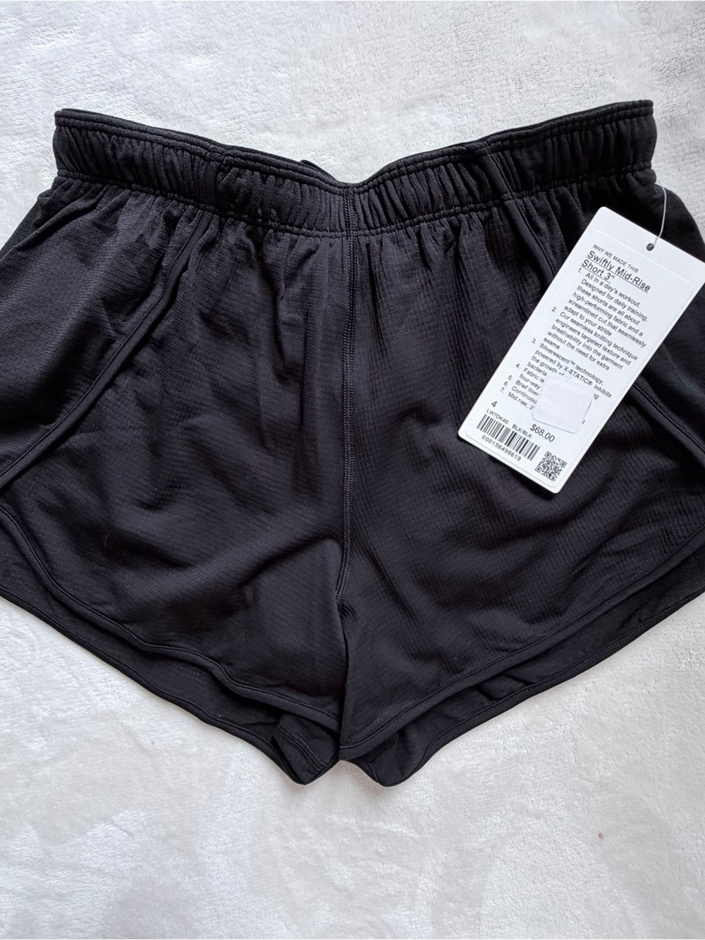 Lululemon Swiftly Mid-Rise Shorts 3”